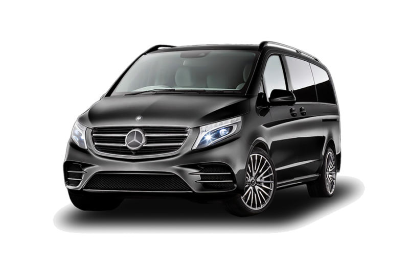 Mercedes Classe V avec chauffeur pour transfert aéroport Genève GVA